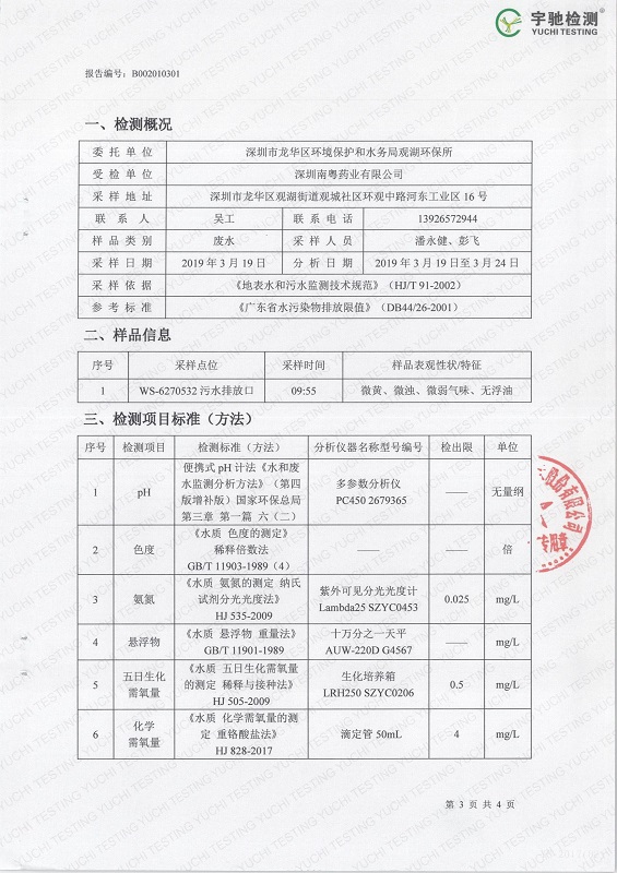 重点排污单位应公开信息表